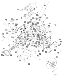 Page D Diagram and Parts List for 31AE993I401 1999 Yard Man Snow Blower